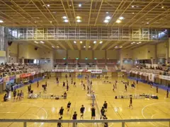 ひたちなか市総合体育館のアリーナ