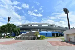 ひたちなか市民球場の外観