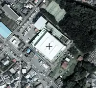 浦和駒場体育館の航空写真